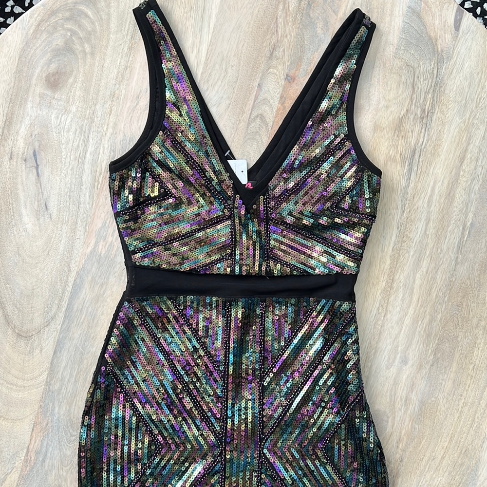 2B BEBE Sequin Dress